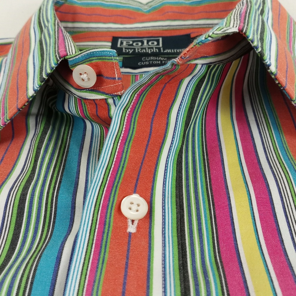 Polo by Ralph Lauren Multicolor Striped Men's Shirt